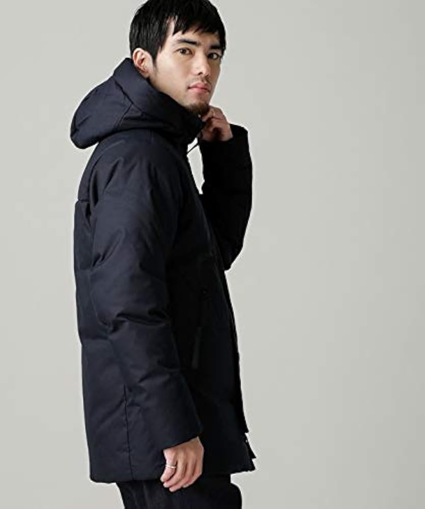 Amazon | [ナノ・ユニバース] 河田フェザー コーティングロングダウン