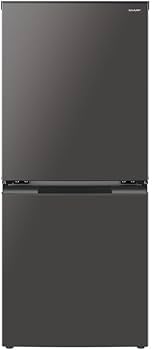 Amazon.co.jp: シャープ 冷蔵庫 152L 幅49.5cm 両開き(付け替え簡単