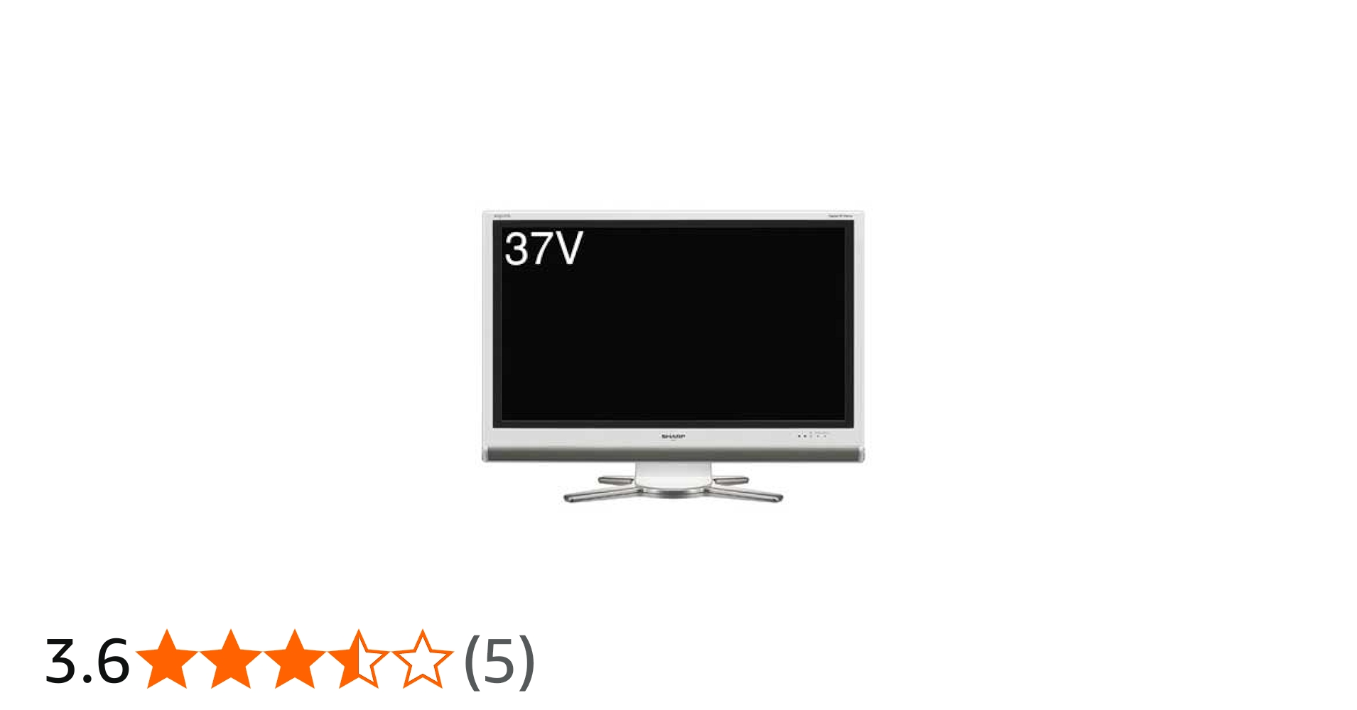 Amazon | シャープ 37V型 フルハイビジョン 液晶テレビ ホワイト AQUOS