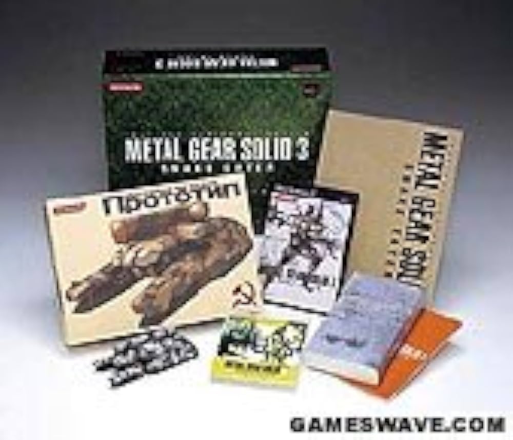 Amazon | METAL GEAR SOLID 3 SNAKE EATER PREMIUM PACKAGE | ゲーム