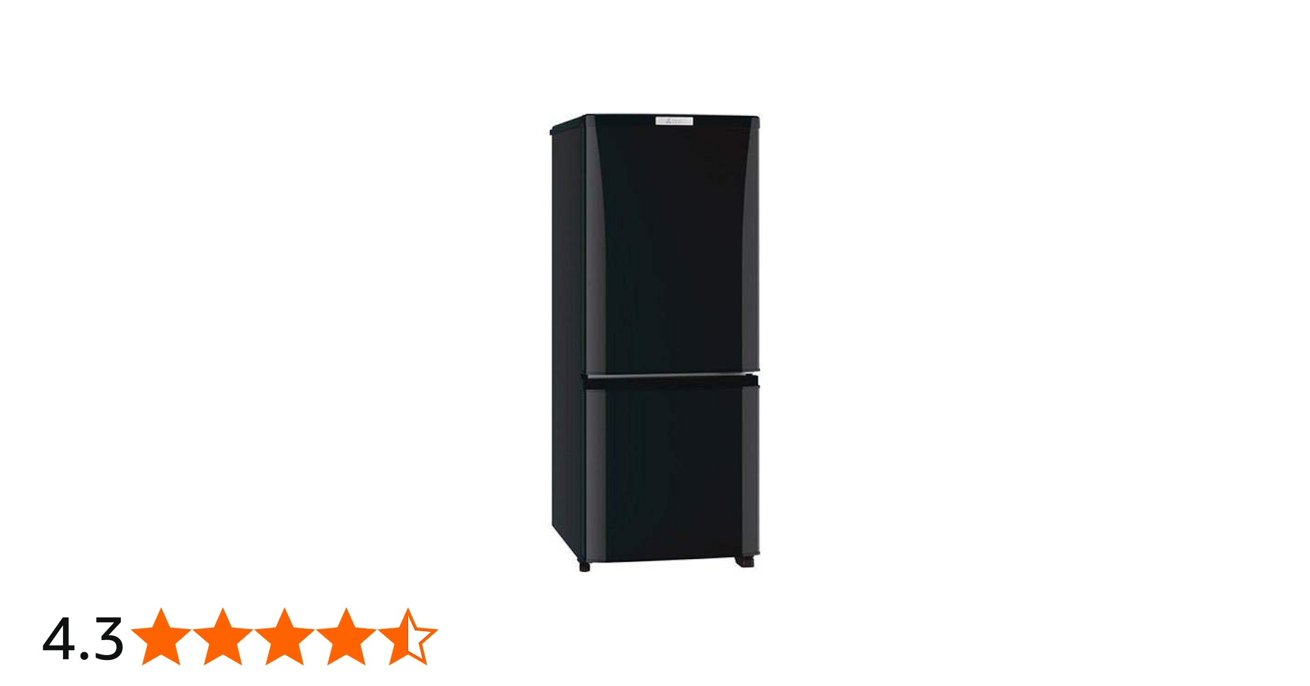 Amazon.co.jp: MR-P15E-B(サファイアブラック) Pシリーズ 2ドア冷蔵庫