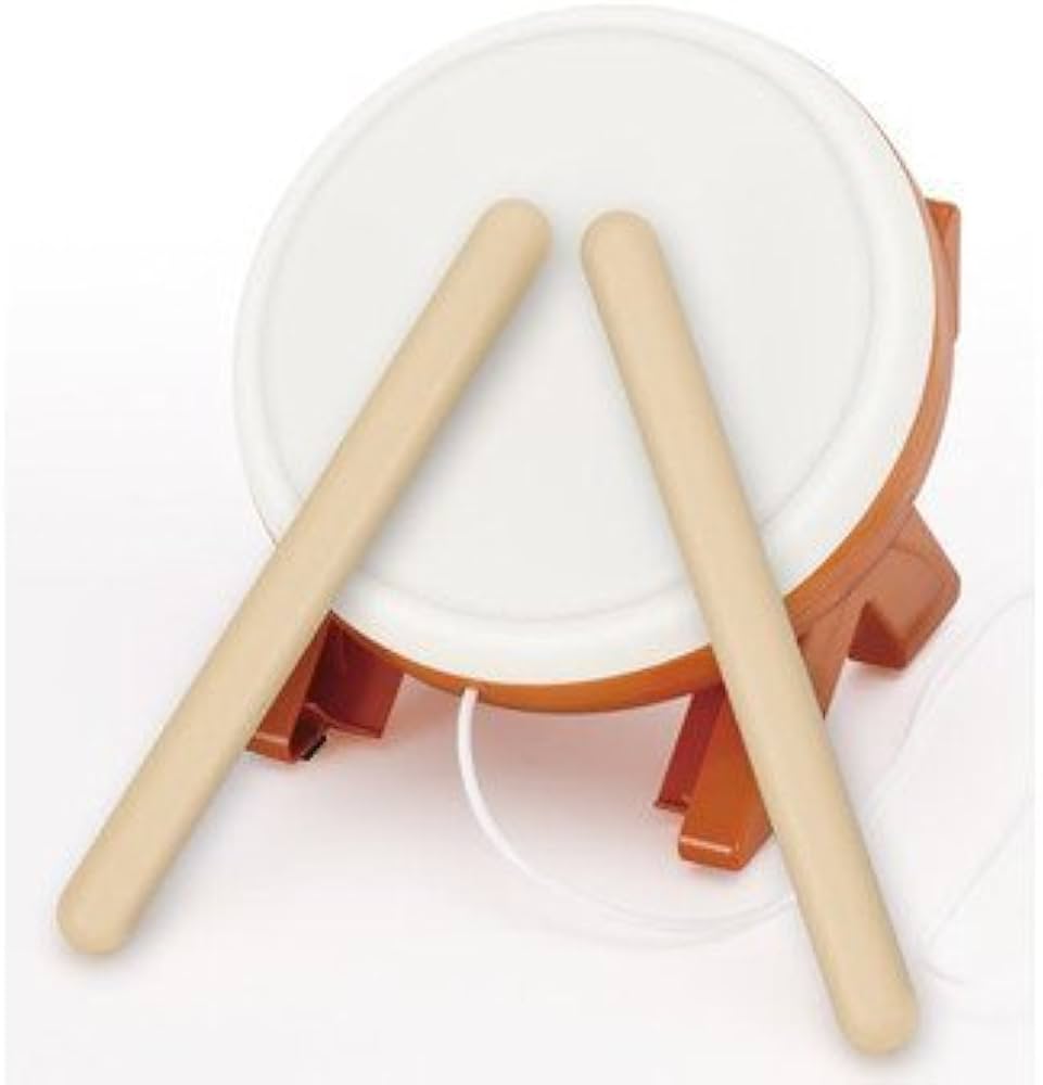 Amazon.co.jp: 太鼓の達人 タタコン 太鼓とバチ型Wii専用コントローラ