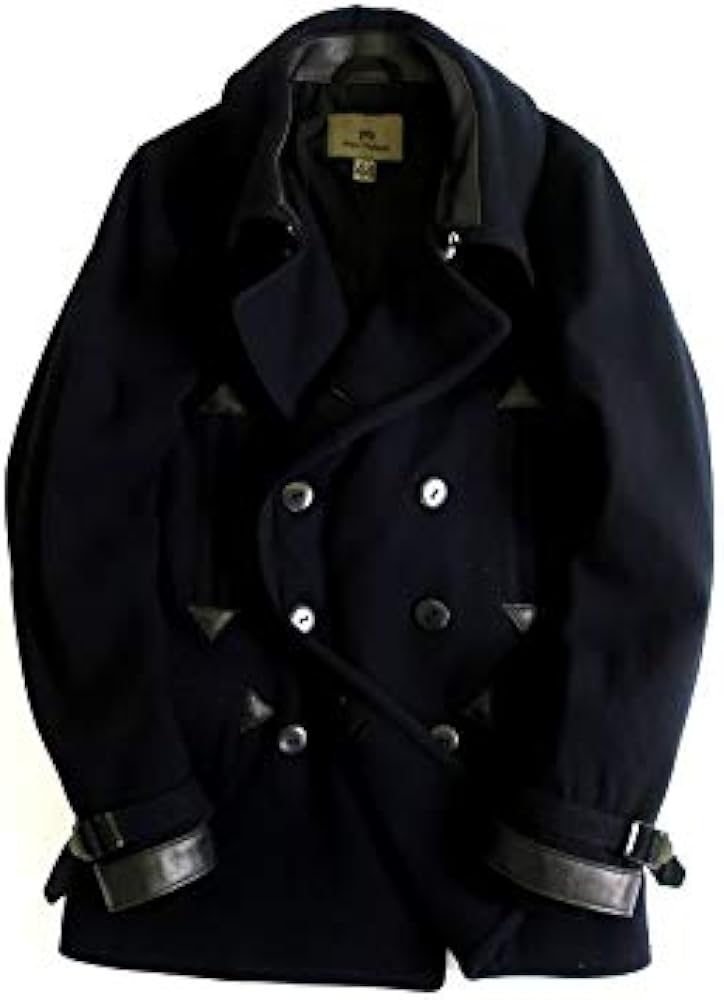 Amazon | [ナイジェル・ケーボン] 日本製 MILITARY PEA COAT メルトン