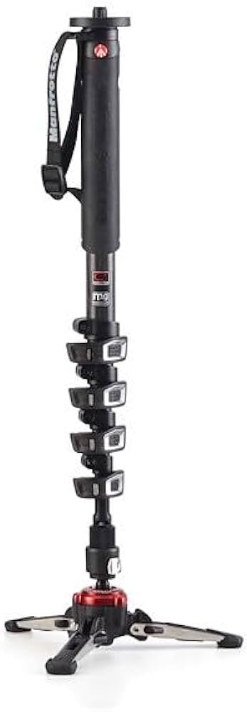Amazon | Manfrotto 一脚 XPRO フルード ビデオ一脚 カーボン