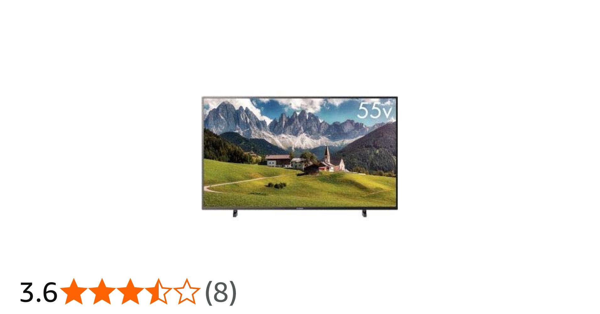 Amazon | フナイ 55V型 液晶 テレビ 4K チューナー内蔵 ダブル