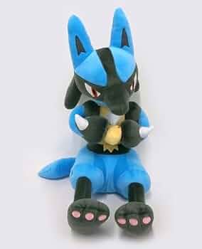 Amazon.co.jp: ポケットモンスター もぐもぐタイム めちゃでかルカリオ