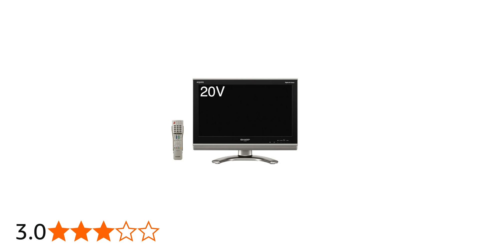 Amazon | シャープ 20v型 ハイビジョン 液晶テレビ AQUOS LC-20EX3