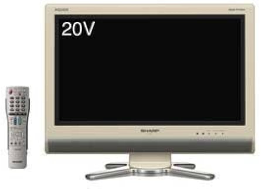 Amazon.co.jp: Sharp Aquos LC-20D30-C 20 V Type LCD TV, 2008 Model