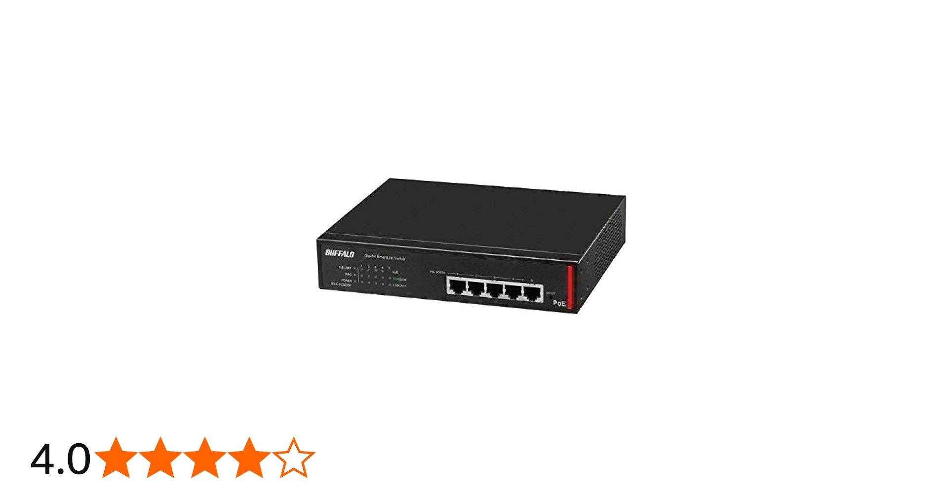 Amazon | バッファロー BS-GSL2005P 法人向け Giga対応 PoE Layer2