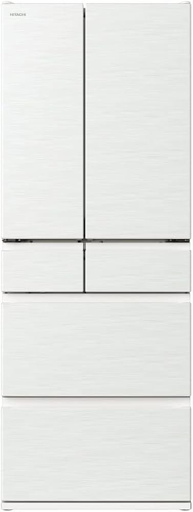 Amazon.co.jp: 日立 冷蔵庫 幅68.5cm 617L ピュアホワイト R-HWC62T W