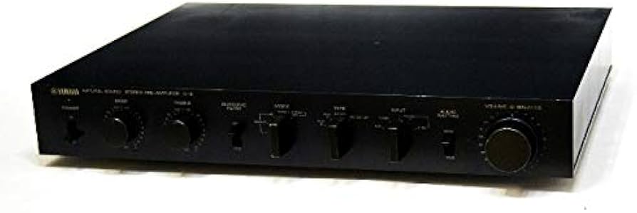 Amazon.co.jp: YAMAHA ヤマハ C-2 ブラック プリアンプ : 家電＆カメラ