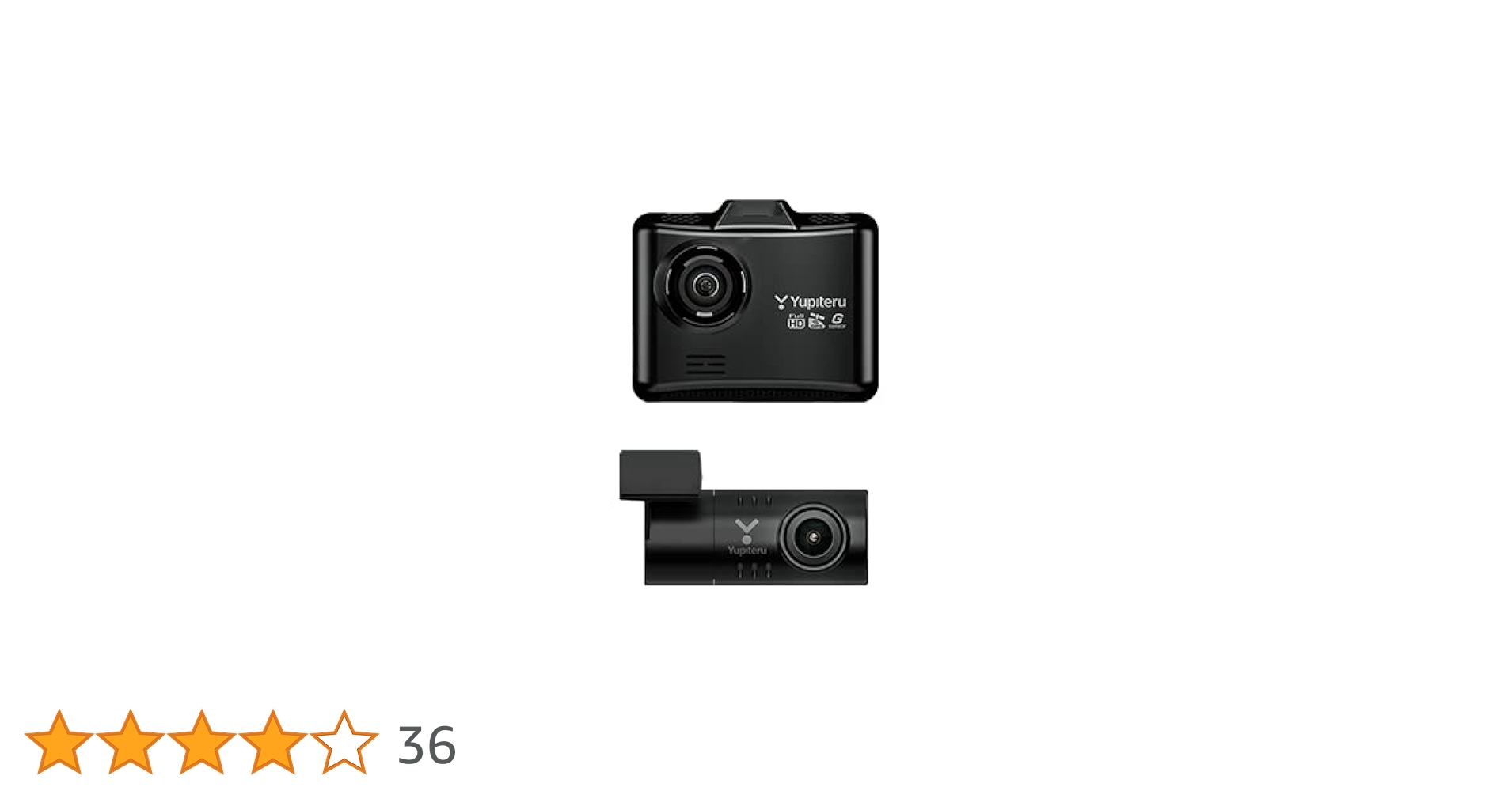 Amazon.co.jp: Yupiteru DRY-TW7000c Drive Recorder, Front and Rear