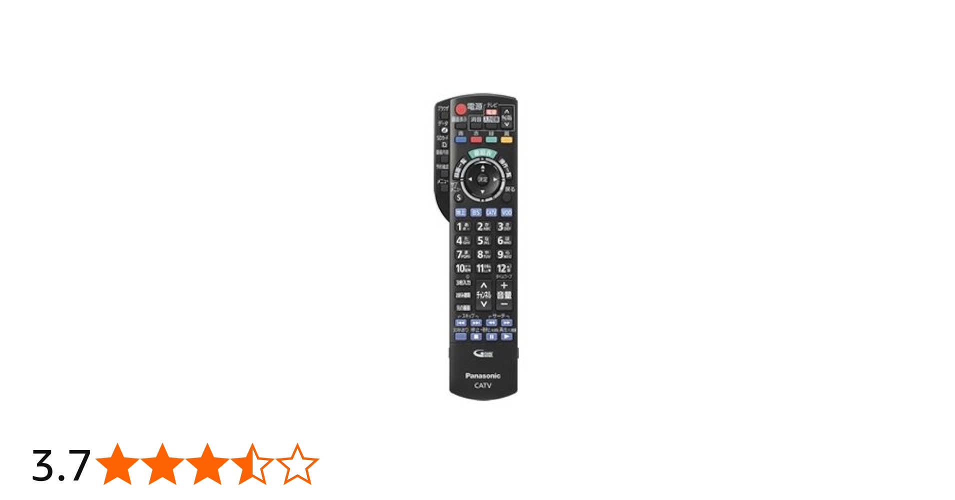 Amazon | Panasonic CATV レコーダー 用 純正リモコン 対応機種：TZ