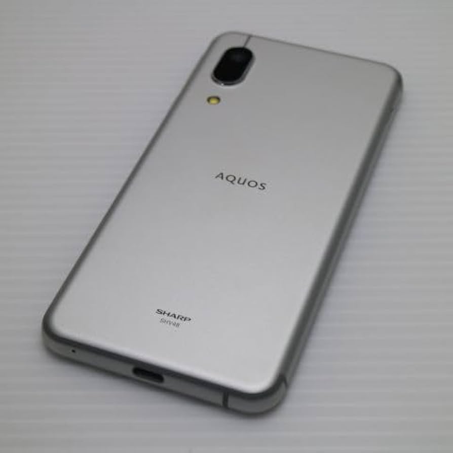Amazon | シャープ(SHARP) au AQUOS sense3 basic SHV48 シルバー