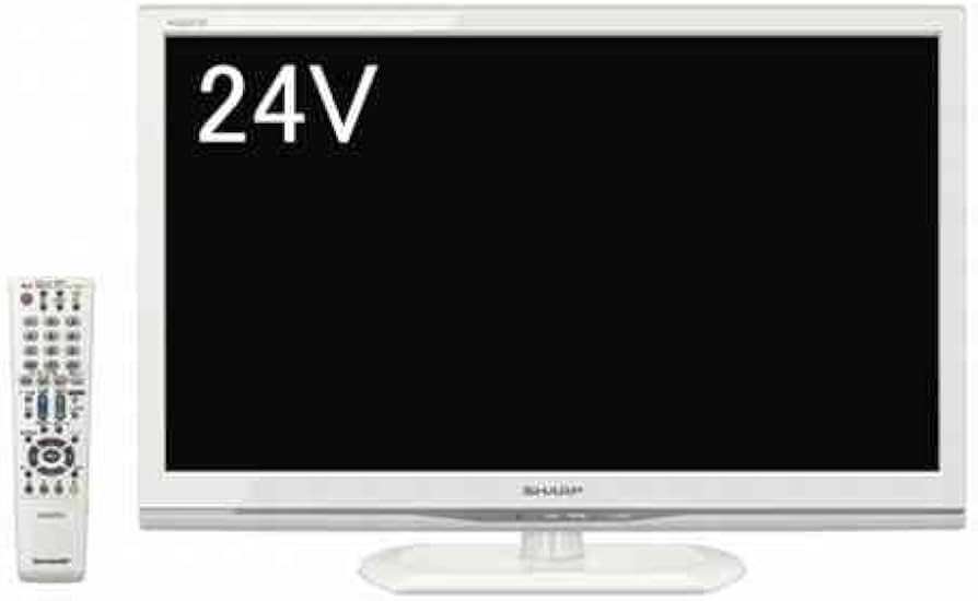 Amazon | シャープ 24V型 ハイビジョン 液晶テレビ ホワイト AQUOS LC