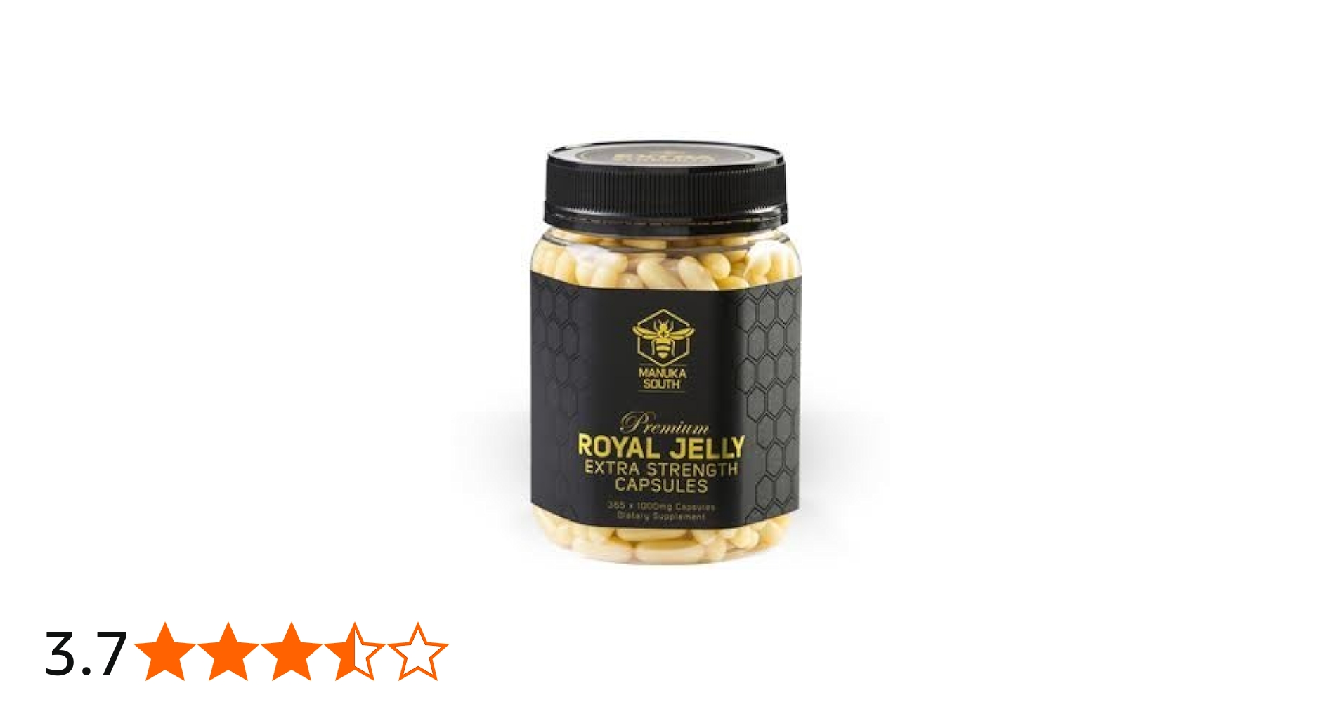 Amazon | ロイヤルゼリー 1000㎎ 10HDA11mg 1.1％ 365粒 【海外直送品