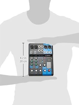 Amazon.com: YAMAHA MG06X 6-Input Compact Stereo Mixer with Effects