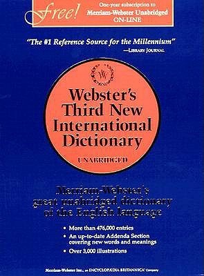 Webster's Third New International Dictionary by Philip Babcock