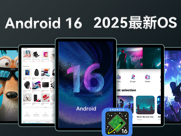 Amazon.co.jp: 【Android 16強化版】タブレット 10インチ Wi-Fiモデル