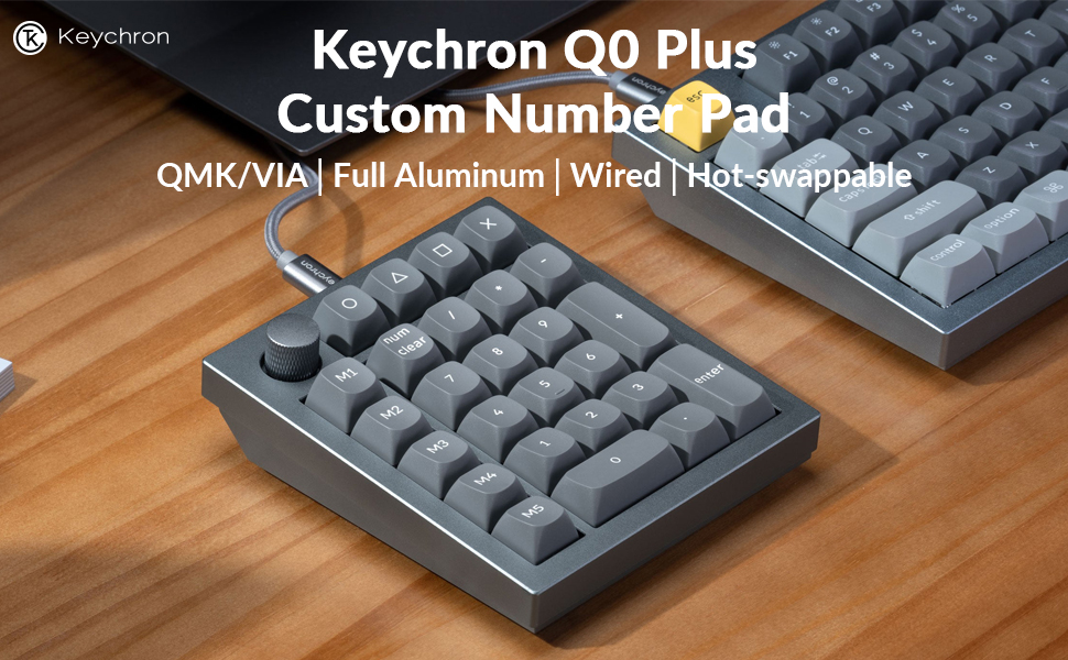 Amazon.com: Keychron Q0 Plus Wired Full Aluminum Custom Number Pad