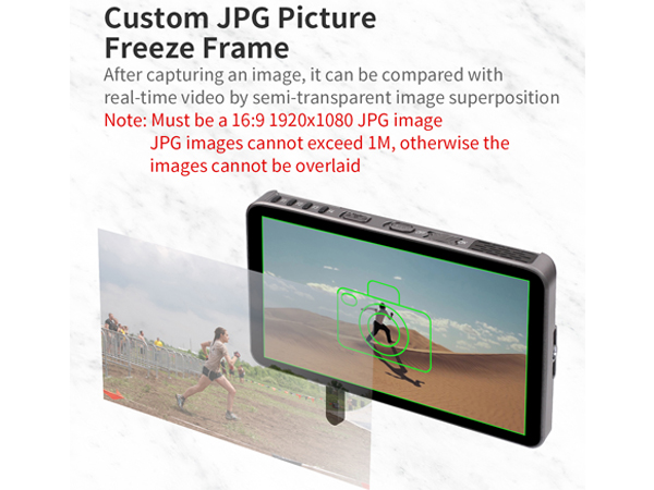 Amazon.com : Portkeys LH7H 7 Inch Camera Monitor, 3D LUT 1000 Nits