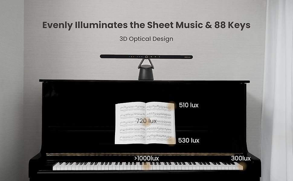 Amazon.com: BenQ PianoLight for Upright Pianos, 24.7