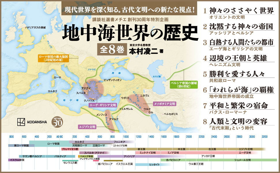 地中海世界の歴史1 神々のささやく世界 オリエントの文明 (講談社選書