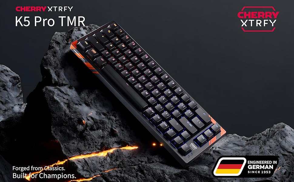 Amazon | CHERRY XTRFY K5 Pro TMR 有線磁気キーボード TMR磁気