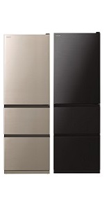 Amazon.co.jp: 日立 冷蔵庫 幅54cm 265L シャンパン R-27NV N 3ドア 右