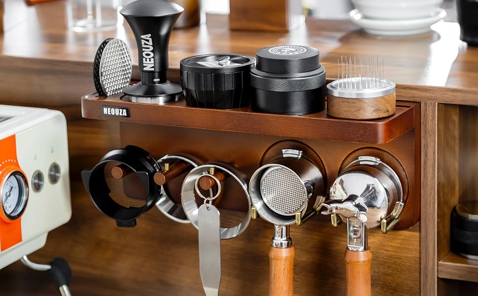Amazon.com: NEOUZA Espresso Accessories Holder Station Wall