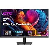 Amazon.com: KTC 27 Inch QHD Computer Monitor, 2K 100Hz IPS Gaming