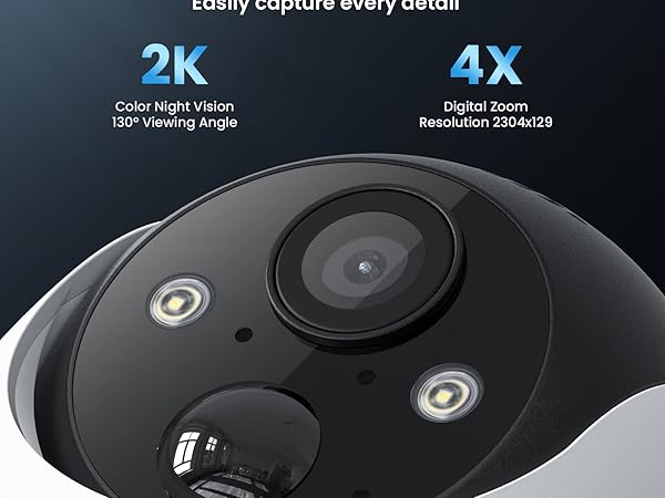 Amazon.com : ieGeek Security Camera Outdoor, 2K Wireless WiFi 360