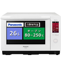 Amazon | パナソニック オーブンレンジ スチーム ビストロ 26L 液晶