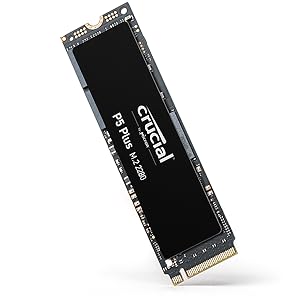 Crucial P5 Plus 1TB PCIe 4.0 3D NAND NVMe M.2 Gaming SSD, up to
