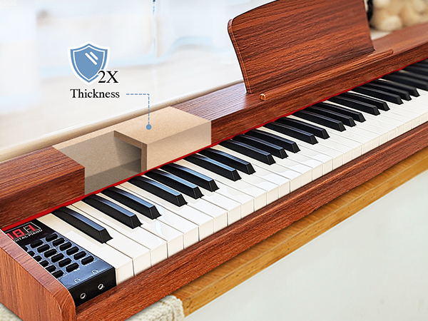 Amazon | 【木製電子ピアノ】Longeye ロンアイ 電子ピアノ 88鍵盤