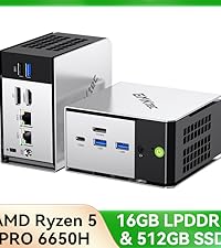 Amazon.co.jp: GMKtec ミニPC M8 AMD Ryzen 5 PRO 6650H 【Ryzen 7