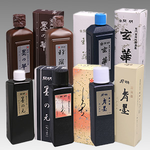 Amazon.co.jp: 開明 墨汁 濃~い墨の華 400ml SU3012 : 文房具