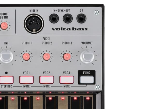 Amazon.com: Korg Volca Bass Analog Synthesizer w/Three Oscillators