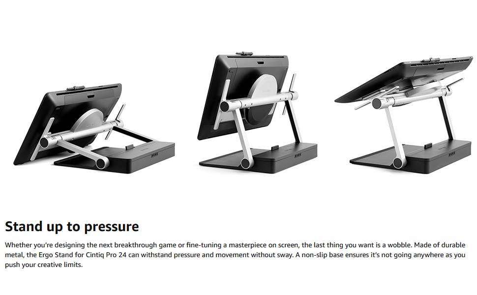 Amazon.co.jp: ワコム Wacom Cintiq Pro 32専用スタンド Wacom Ergo