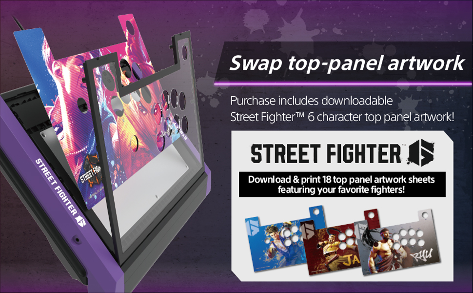 Amazon.com: HORI PlayStation 5 Fighting Stick Alpha (Street