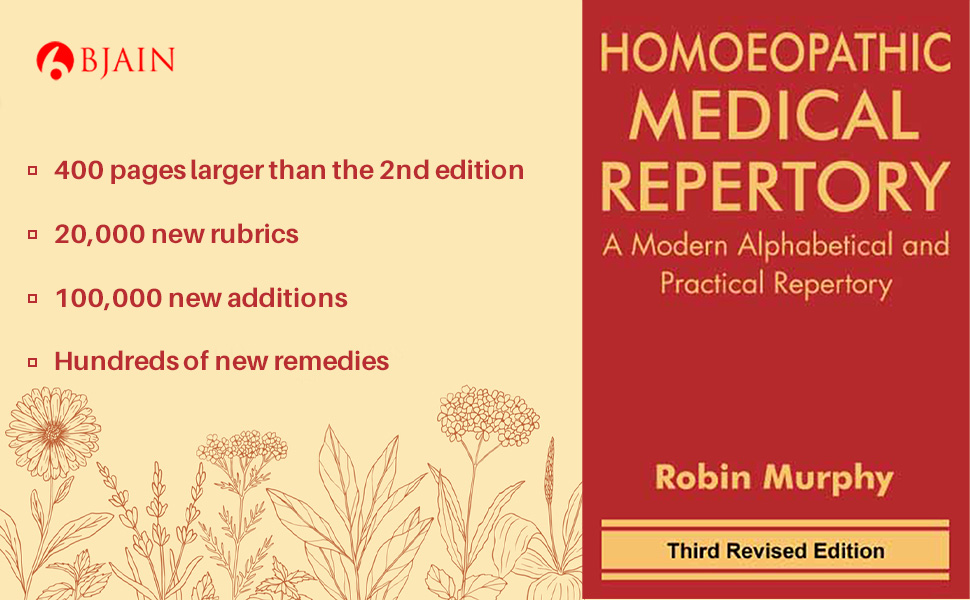Homeopathic Medical Repertory – A Modern Alphabetical and
