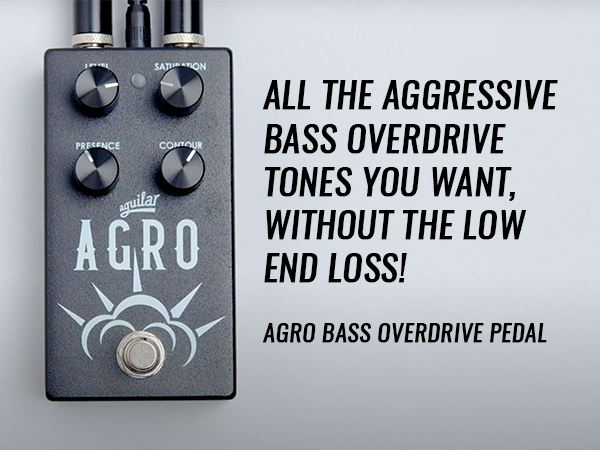 Amazon.com: Aguilar AGRO V2 Bass Overdrive Pedal : Everything Else