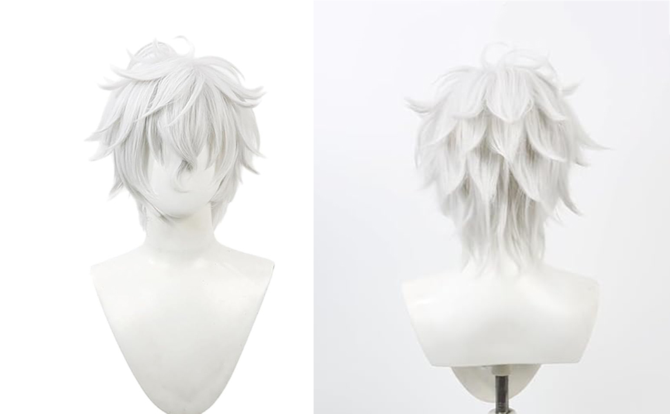 Amazon.co.jp: コスプレウィッグ 叢雲カゲツ 変装用ウィッグ ショート