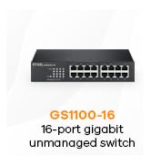 Amazon.com: Zyxel 16-Port Gigabit Switch | Unmanaged | Fanless