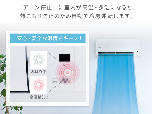 Amazon | アイリスオーヤマ エアコン 6畳 2.2kw 2024年モデル 節電