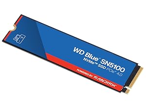 Amazon.com: WD Blue SN5100 1TB NVMe SSD - M.2 2280, PCIe Gen 4.0