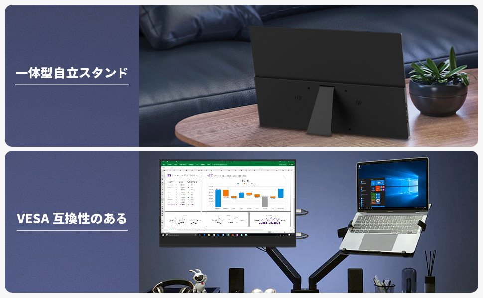 Amazon.co.jp: Viewturbo 有機el モバイルモニター 13.3インチ 4K