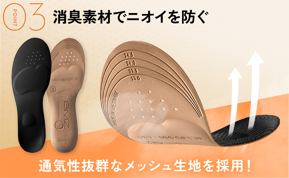 Amazon.co.jp: 【世界特許技術×医師監修】 ウォーキュット インソール