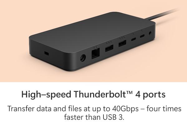Amazon.com: Microsoft Surface Thunderbolt 4 Docking Station