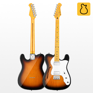 Amazon | Donner エレキギター TCタイプ ジャズ 初心者セット 上質な